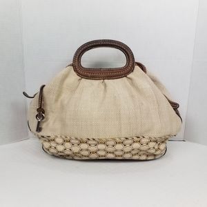 Fossil Handbag With Luggage Handles